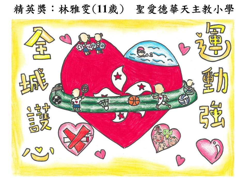 世界心臟日 香港心臟基金會繪畫比賽2018得獎作品